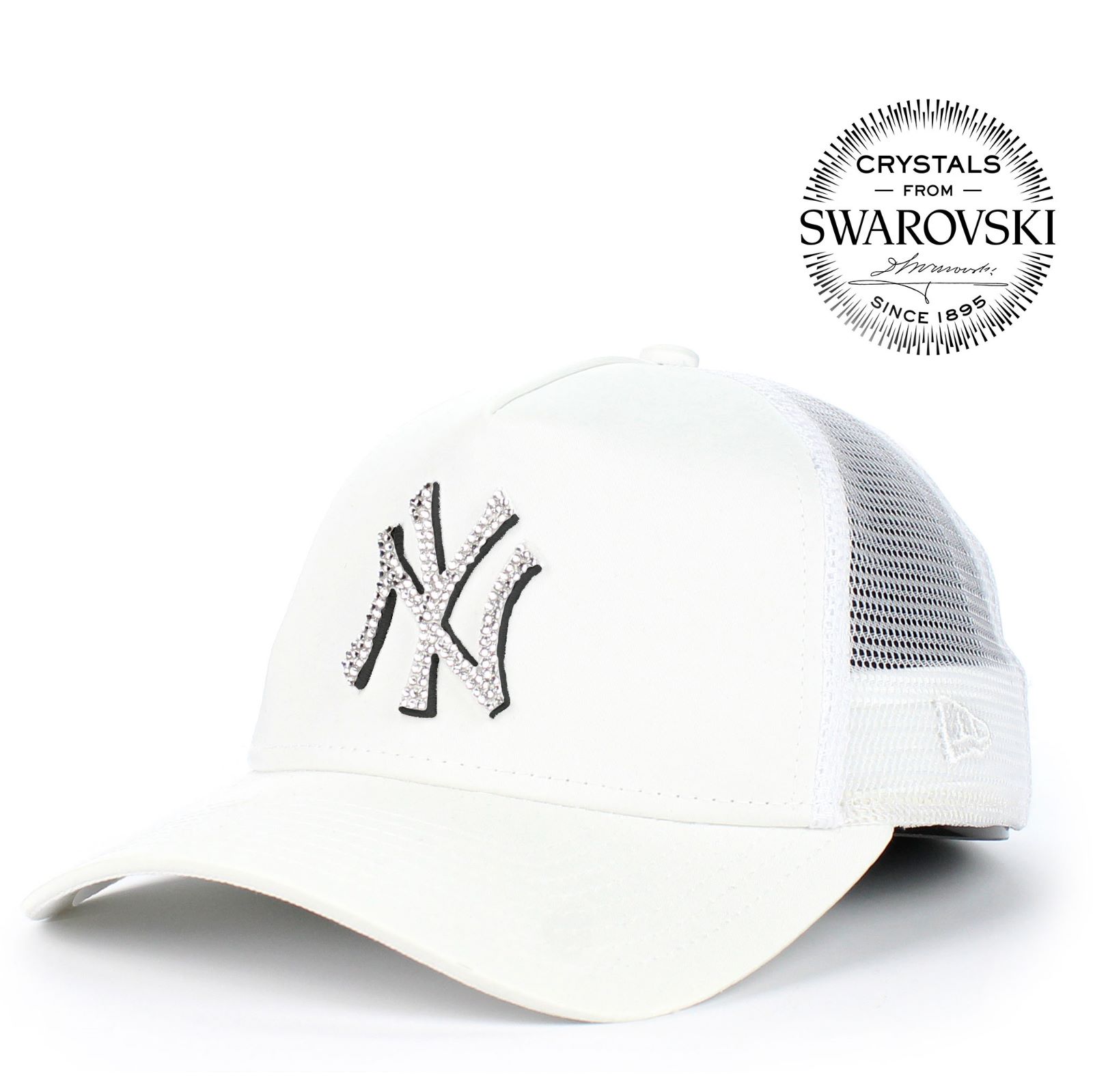 New Era 940W MLB satin trucker satin NY Swarovski