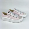 Converse swarovski soft pink platform